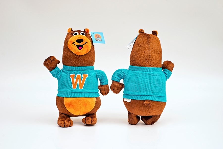 Custom Plush Teddy Bears in Branded Scrubs