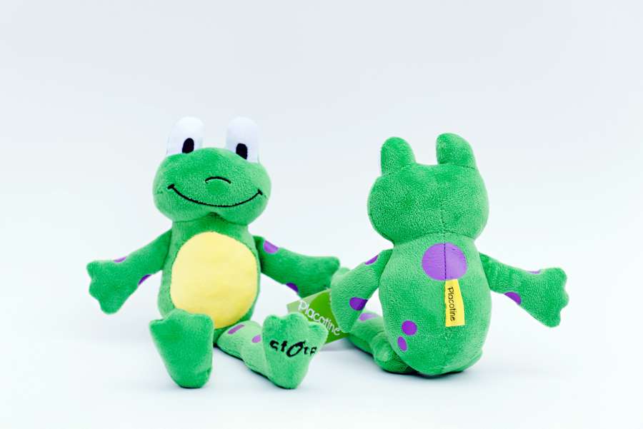 Branded Custom Plush Frog - Placotine