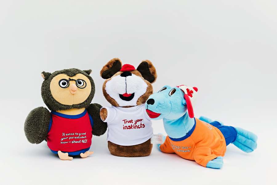 Custom Plush Toys for Safety Messages - C.C.C.P.