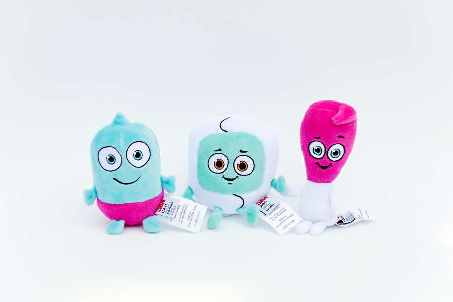 3M Branded Custom Plush Toys