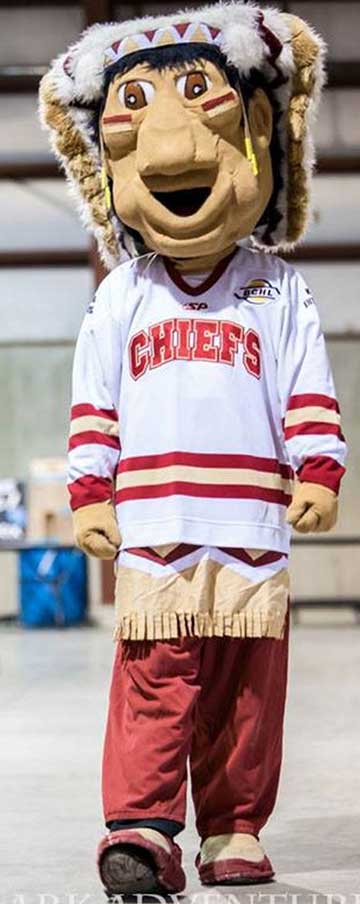 Chilliwack Chiefs - Mascot Stuffed Animaals
