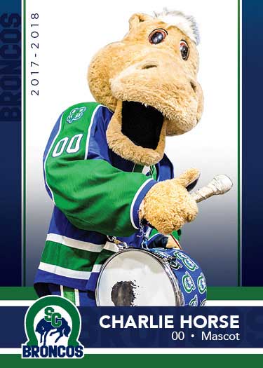 Swift Current Broncos Mascot