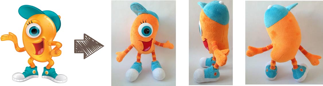 custom plush toys bulk