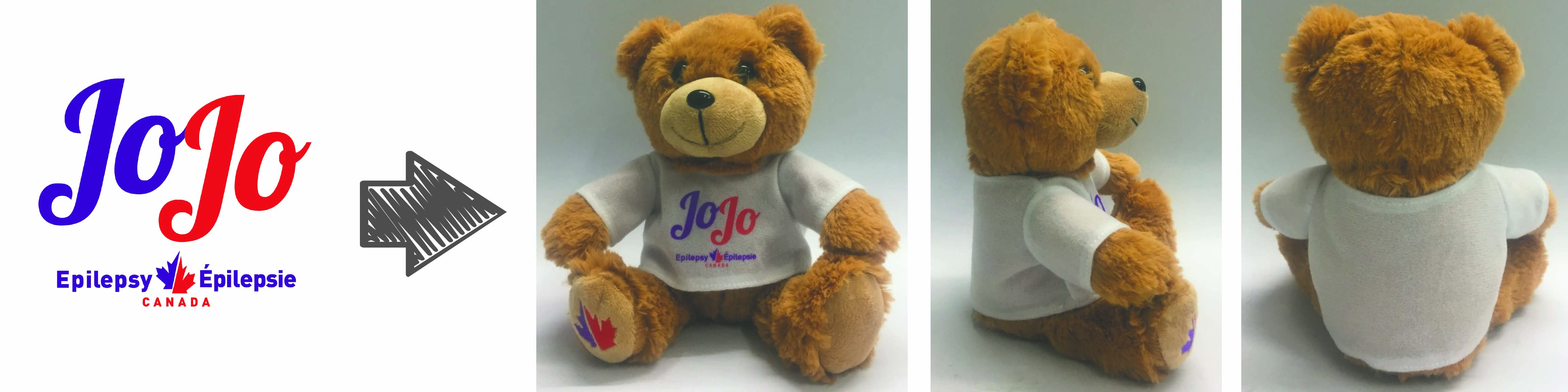 Epilepsy Canada custom teddy bear