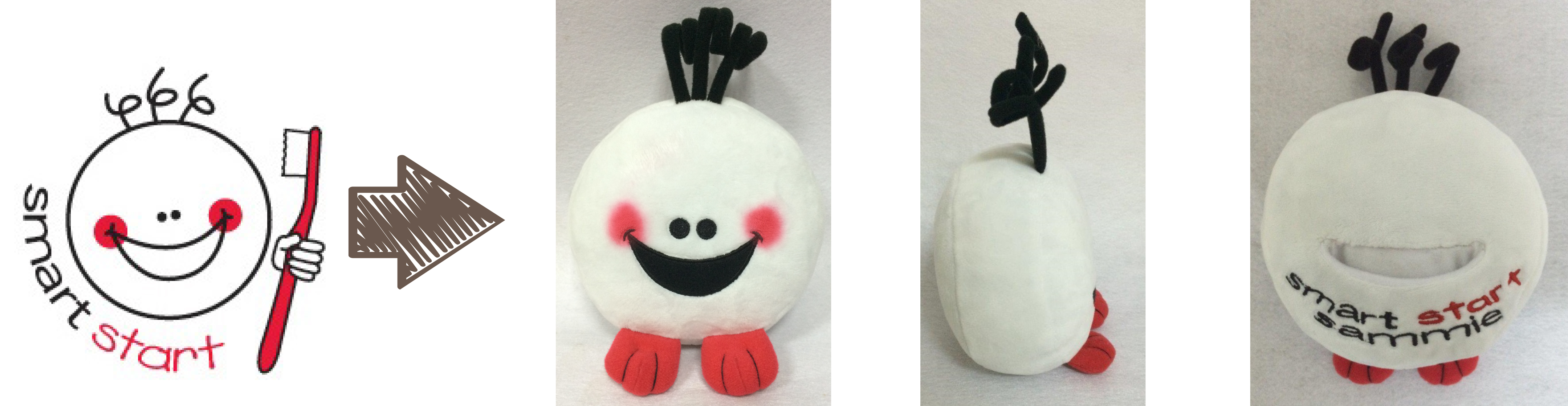 Smile Dental Center promotional stuffed animal